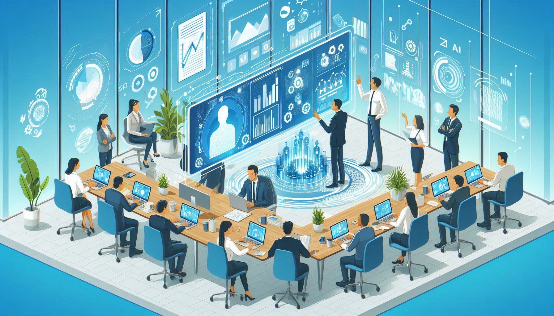 Photo AI impacted leaders manage